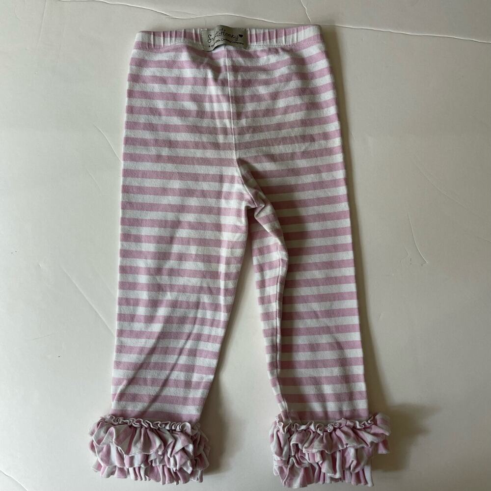 Sweethoney Crop Ruffle Leggings - Picture 3 of 6